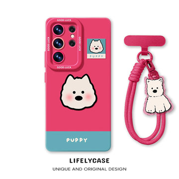 Samsung Series | West Highland White Terrier Liquid Silicone Phone Case