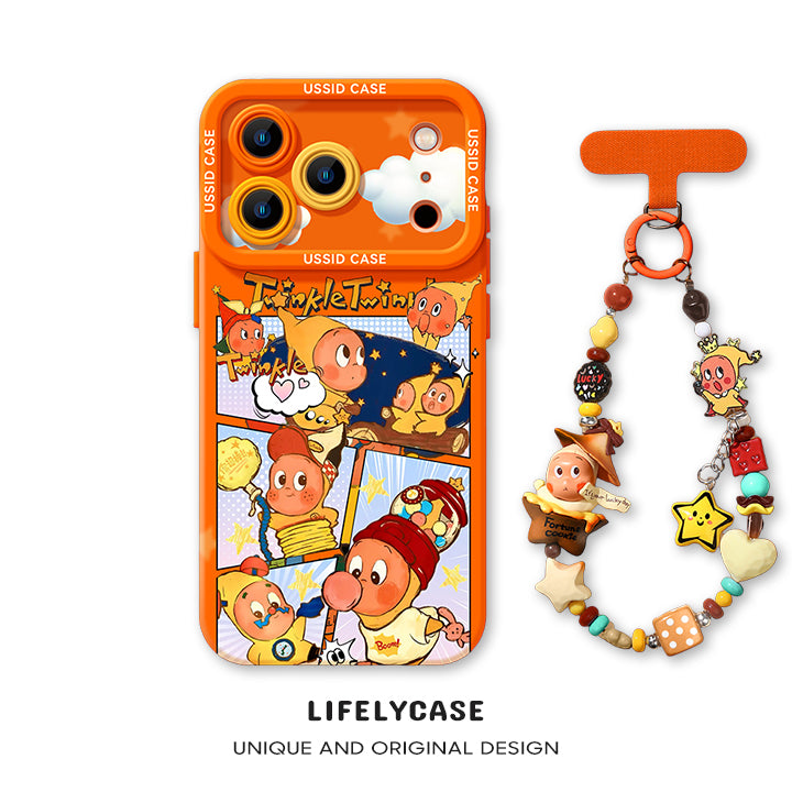 iPhone beads series | Twinkle Twinkle Liquid Silicone Phone Case