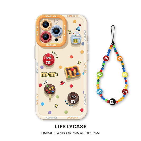 iPhone beads series | M&M's Liquid Silicone Phone Case