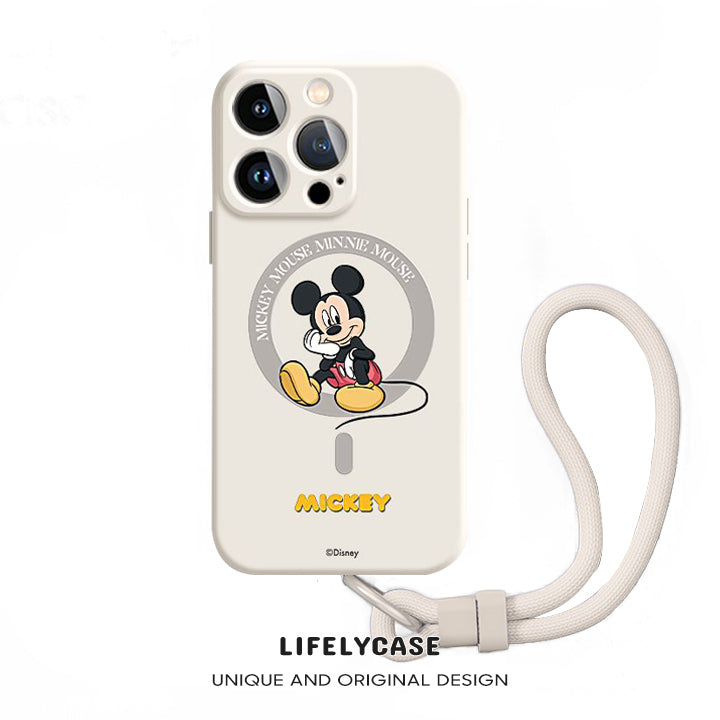 iPhone Lanyard Series | Disney Liquid Silicone MagSafe Phone Case