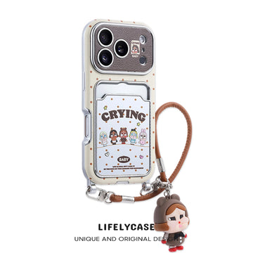 iPhone Lanyard Series | Cartoon Phone Case with a Keychain