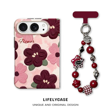 iPhone Duo | Graffiti Art Phone Case with Matching Beaded Bracelet