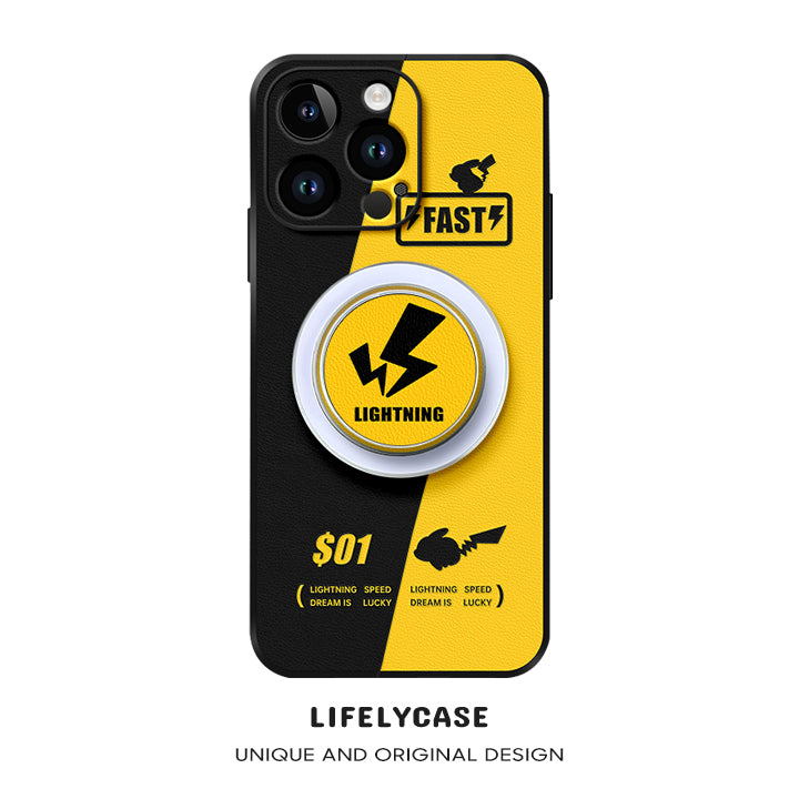 iPhone MagSafe Series | Original Design "Pokémon" Cartoon Leather Phone Case