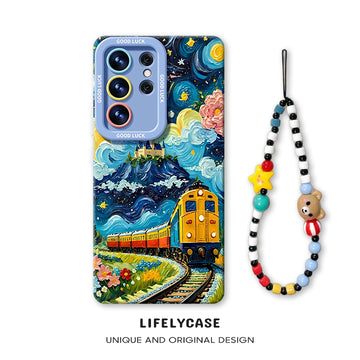 Samsung Series | "Oil Painting Series" Liquid Silicone Phone Case