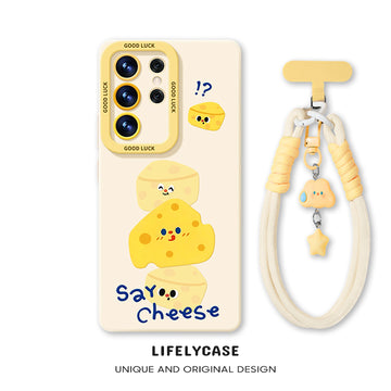 Samsung Series | "Cheese" Liquid Silicone Phone Case