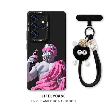 Samsung Series | Abstract and Whimsical Sculptures Liquid Silicone Phone Case