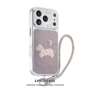 iPhone Lanyard Series | Cartoon Phone Case with a Keychain