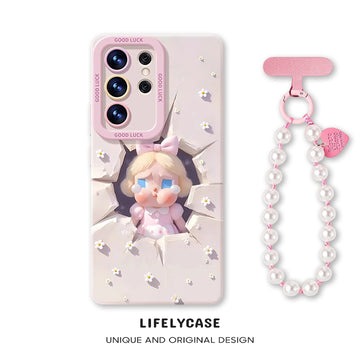 Samsung Series | "CRYBABY" Cartoon Liquid Silicone Phone Case