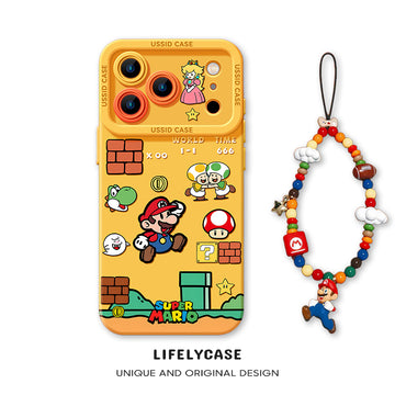 iPhone beads series | Super Mario Liquid Silicone Phone Case