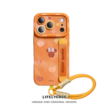 iPhone Wristband Series | Disney's Minnie Mouse Liquid Silicone Phone Case