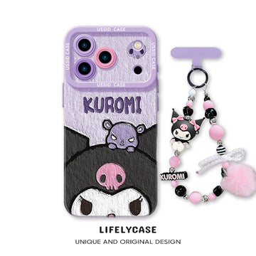 iPhone beads series | Sanrio Cartoon Design Liquid Silicone Phone Case