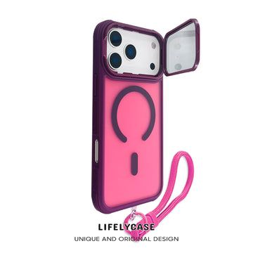 iPhone Lanyard Series |  Lens Flip Stand MagSafe Phone Case