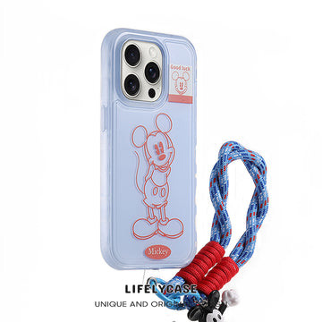 iPhone Lanyard Series | Cute Cartoon Series Phone Case