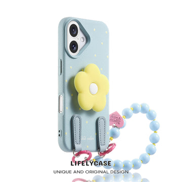 iPhone Lanyard Series | Liquid Silicone Cartoon Phone Case