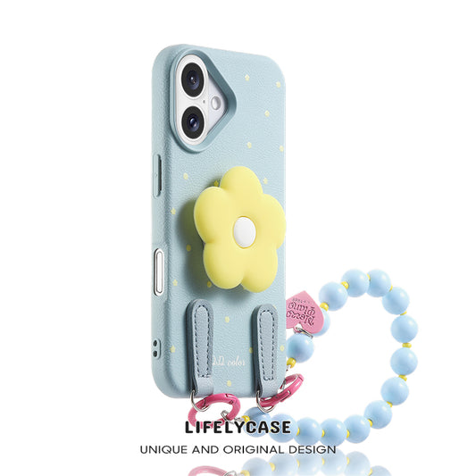 iPhone Lanyard Series | Liquid Silicone Cartoon Phone Case
