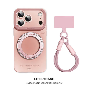iPhone Lanyard Series | Gradient Color Magnetic Stand Phone Case