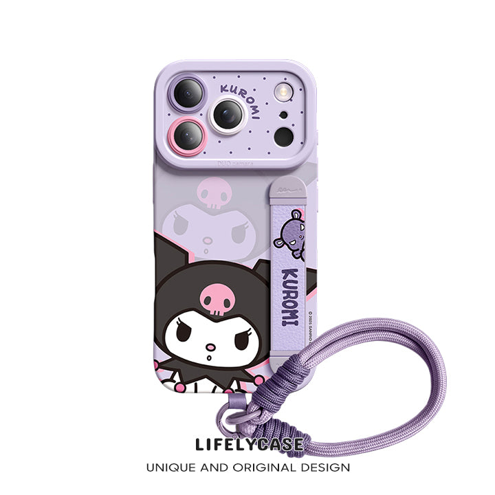 iPhone Wristband Series | Sanrio Co-Branded Liquid Silicone Phone Case