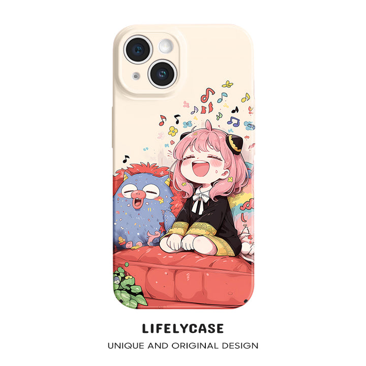 iPhone Series |"Anya Forger" All-Inclusive Painted Phone Case