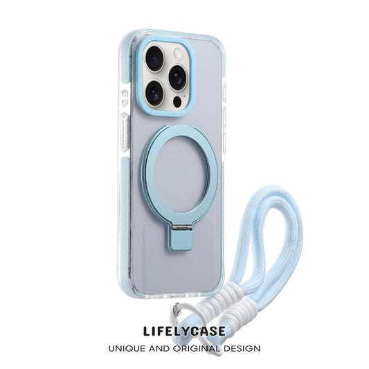 iPhone Lanyard Series | MagSafe Magnetic Bracket Phone Case