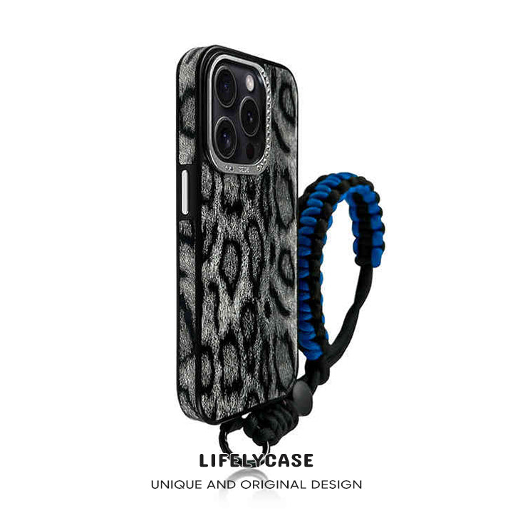 iPhone Lanyard Series | Fashion Leopard Print Phone Case