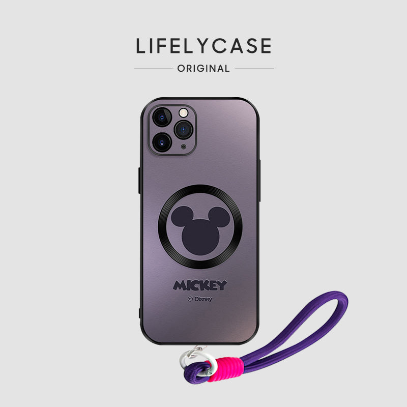 iPhone MagSafe Series | Disney Cartoon Leather Phone Case