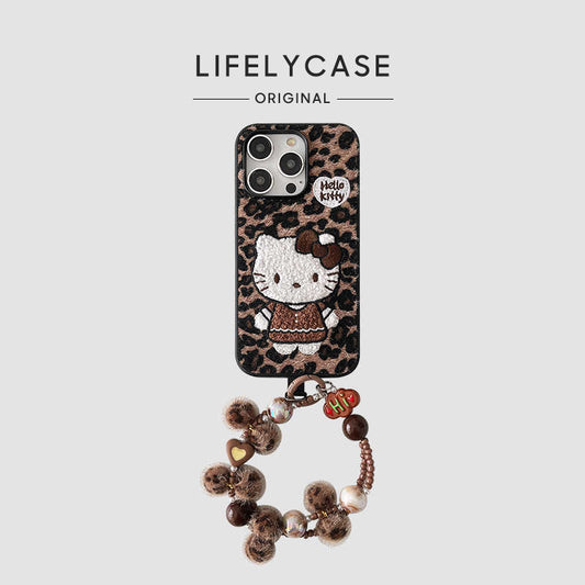 iPhone Lanyard Series | Hello Kitty Plush Phone Case