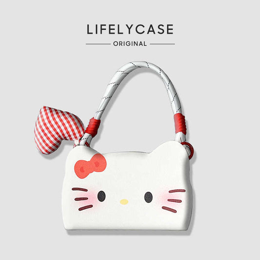 iPhone Lanyard Series | Hello Kitty Flip Leather Phone Case