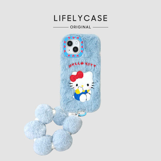 iPhone Lanyard Series | Hello Kitty Plush Phone Case