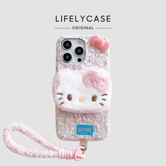 iPhone Lanyard Series | Hello Kitty Plush Phone Case