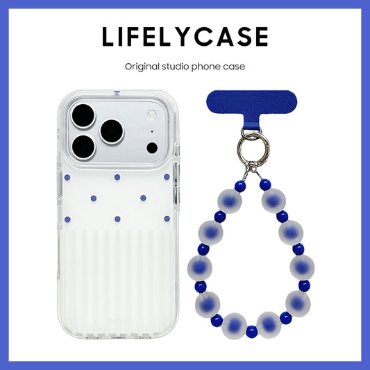 iPhone Lanyard Series | Cute polka dots Phone Case