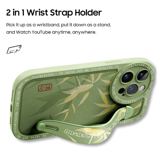 iPhone Series | “Y2K”  Liquid Silicone Wristband Phone Case